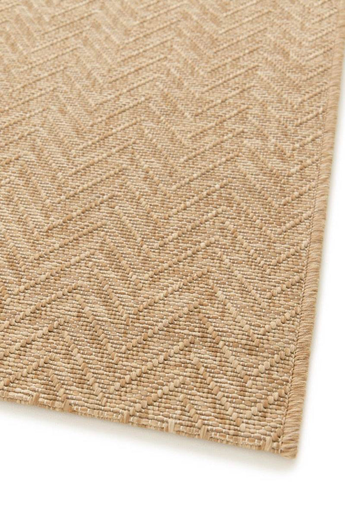 Interieur05 Jute buitenkleed Naturel Visgraat - 160 x 230 cm