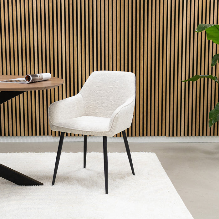 Kick eetkamerstoel Ivar - Champagne