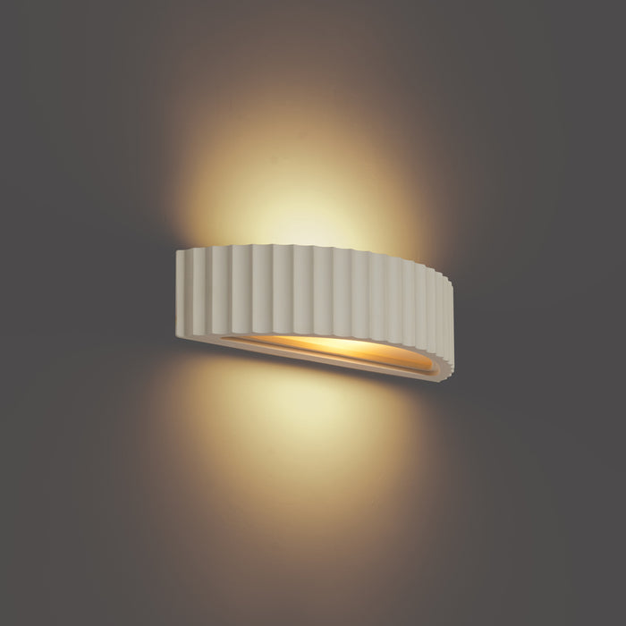 QAZQA Scandinavische wandlamp beige organisch - Plaster