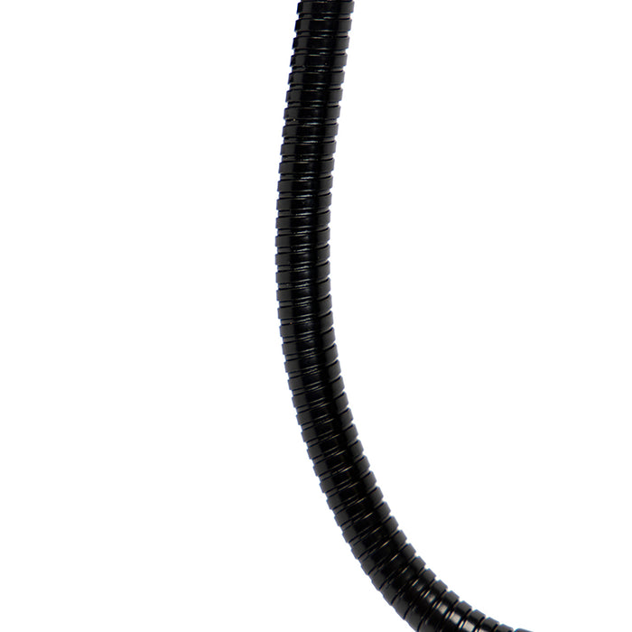 QAZQA Wandlamp zwart met velours lampenkap blad dessin met gouden