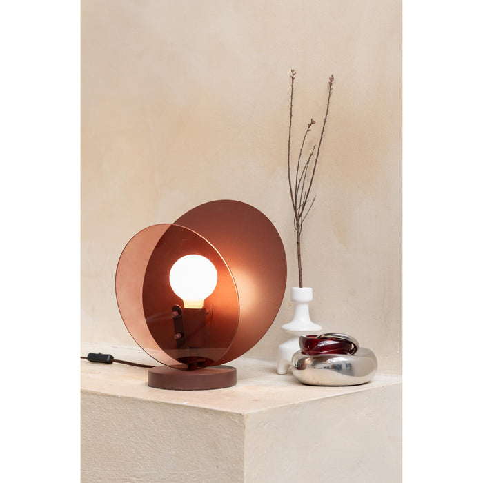 it's about RoMi Tafellamp Toledo - Bruin - 22x30x32.5cm