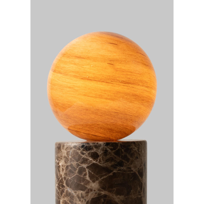 it's about RoMi Tafellamp Tivoli - Bruin - Ø12cm