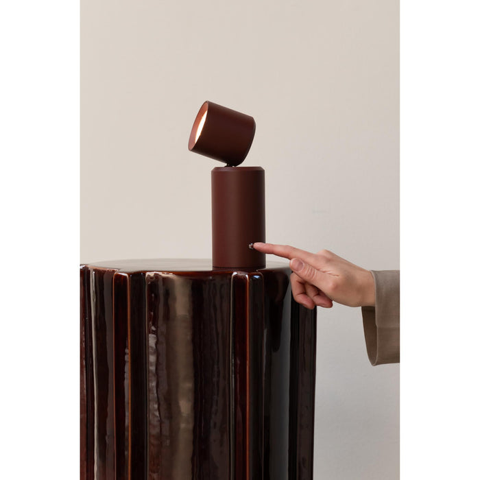 it's about RoMi Tafellamp Milan - Rood - 6.5x6.5x19cm