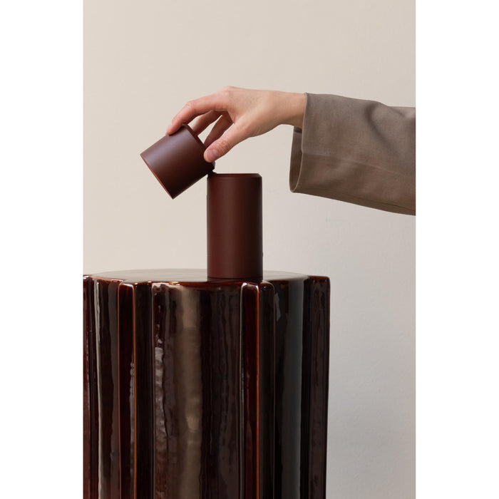 it's about RoMi Tafellamp Milan - Rood - 6.5x6.5x19cm