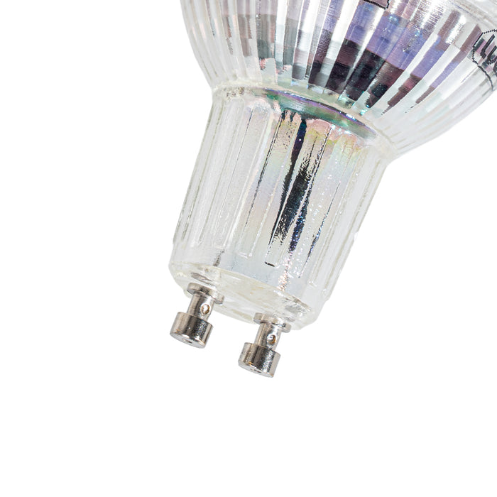 LUEDD Set van 5 GU10 50mm dimbare LED lampen helder 4.9W 430 lm 2700K