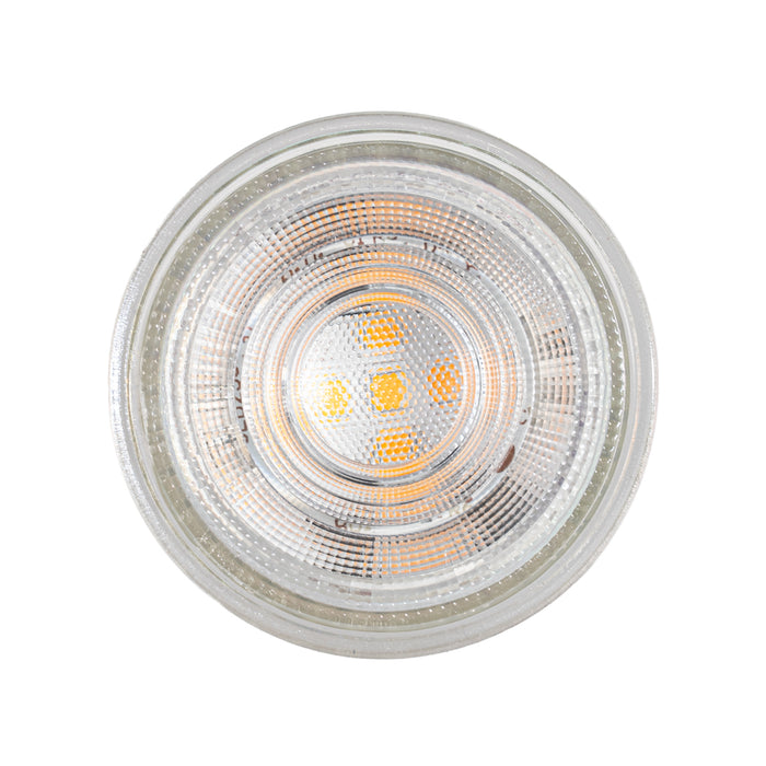 LUEDD Set van 5 GU10 50mm dimbare LED lampen helder 4.5W 365 lm 2700K