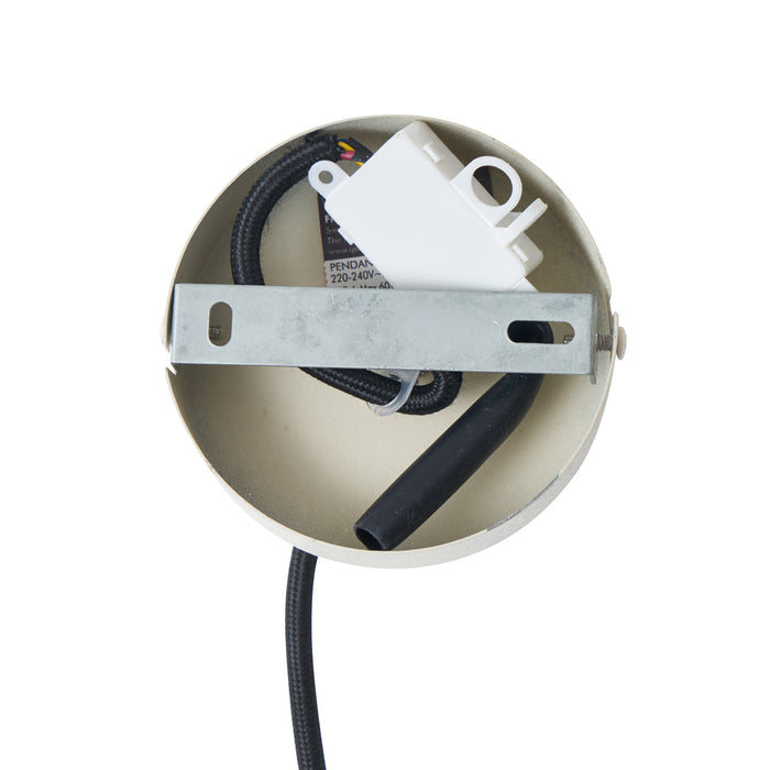 QAZQA Industriële hanglamp beige 4-lichts - Cage Rack