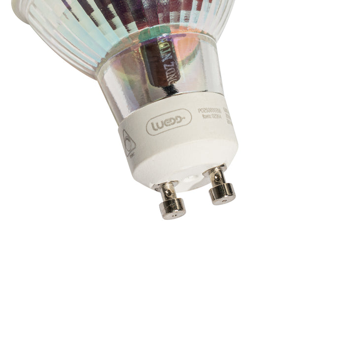 LUEDD GU10 50mm dimbaar in Kelvin LED lamp helder 4.5W 345 lm