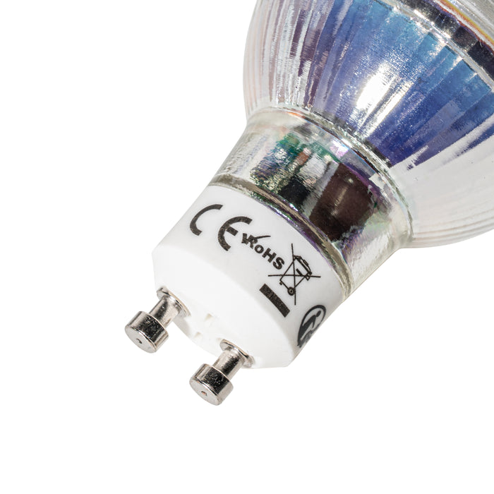 LUEDD Set van 5 GU10 dimbare LED lampen 7W 600 lm 3000K