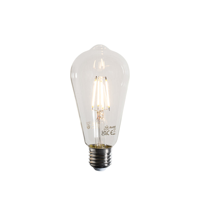 LUEDD E27 LED lamp filament ST64 helder 4W 470 lm 2700K