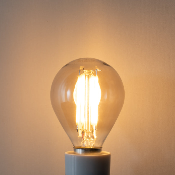 LUEDD E14 dimbare LED lamp P45 smoke 5W 470 lm 2200K