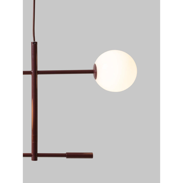 it's about RoMi Hanglamp Copenhagen - Rood - 97x13x215cm