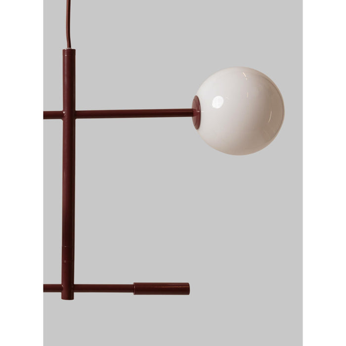 it's about RoMi Hanglamp Copenhagen - Rood - 97x13x215cm