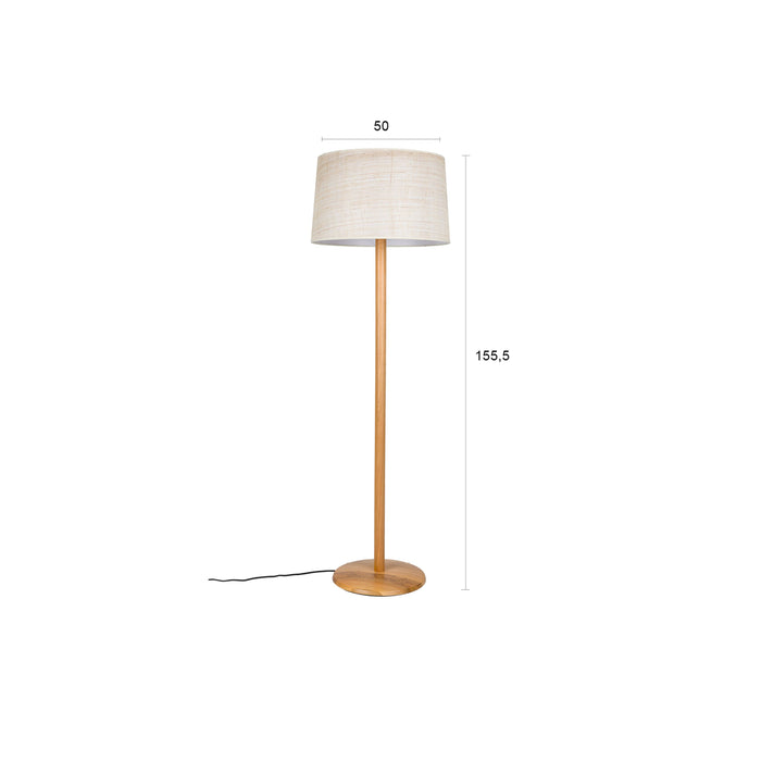 Zuiver Elton Vloerlamp - Beige