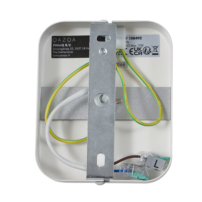 QAZQA Design plafondspot wit GU10 70mm draai- en kantelbaar - Vo