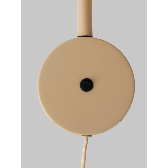 it's about RoMi Wandlamp Bilbao - Beige - 33x12x27cm