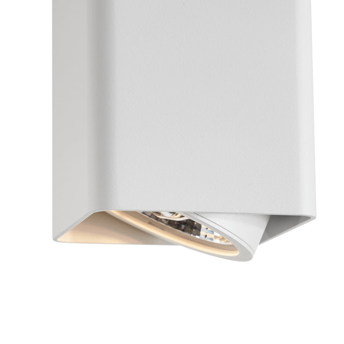 QAZQA Design opbouwspot wit GU10 70mm draai- en kantelbaar - Vox