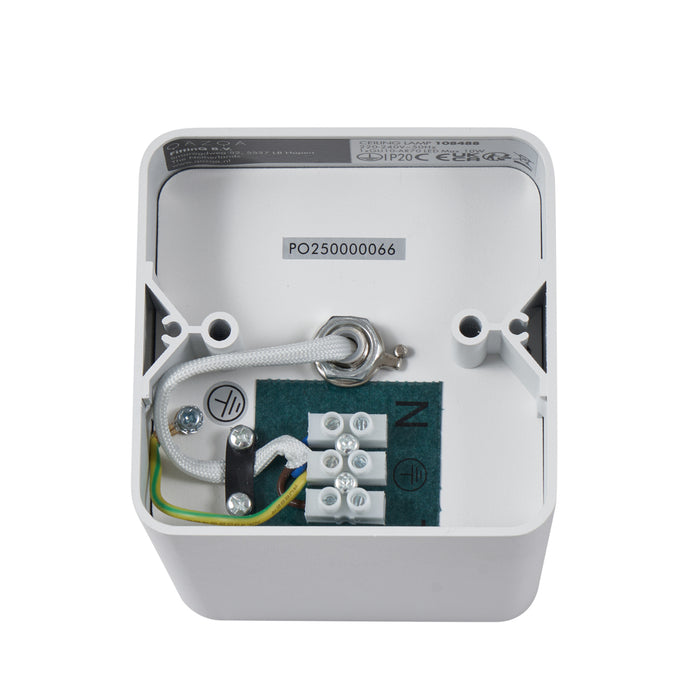 QAZQA Design opbouwspot wit GU10 70mm draai- en kantelbaar - Vox