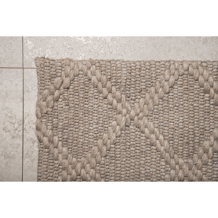 Hioshop Cloudy vloerkleed 230x160cm beige.