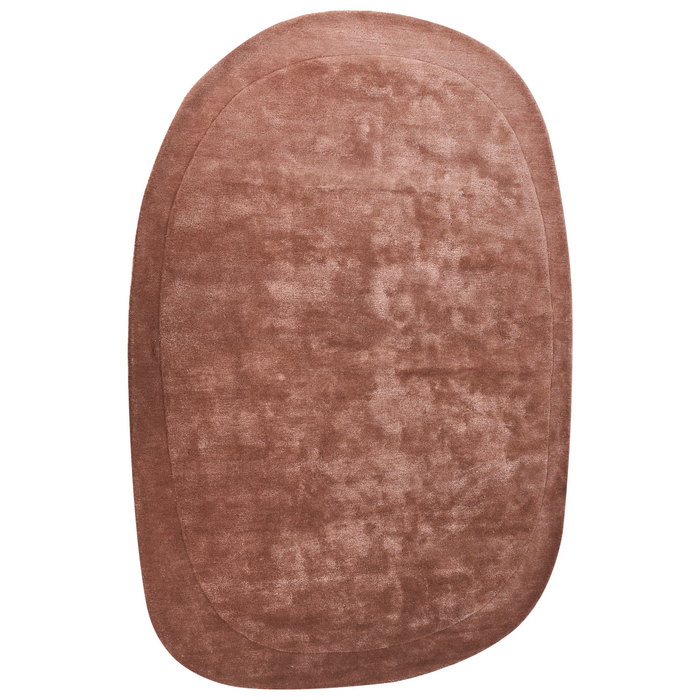 Beliani - MITHA - Vloerkleed - Bruin - 200 x 300 cm - Viscose