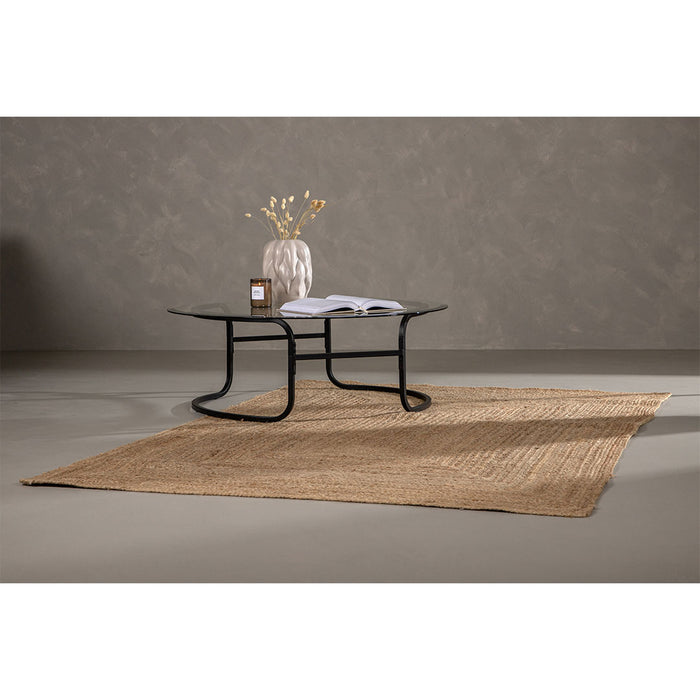 Hioshop Oliver vloerkleed 300x200cm naturel.