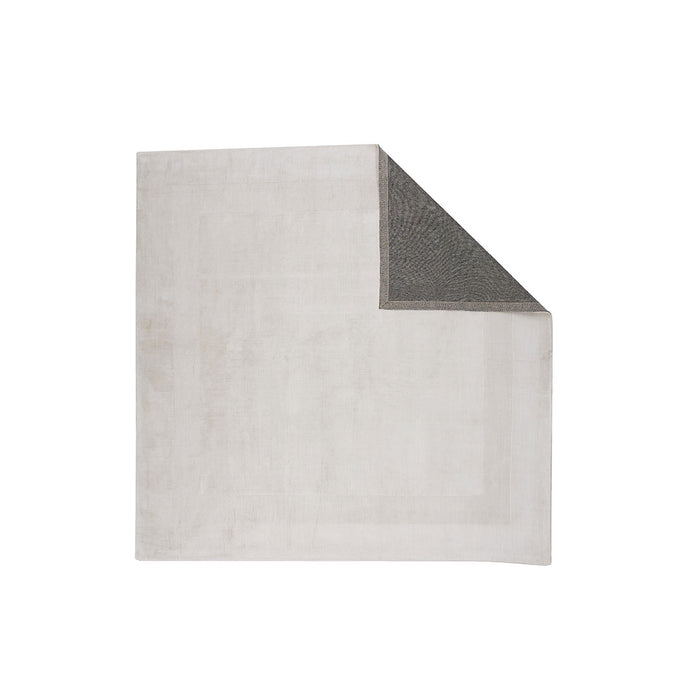 Hioshop Boston vloerkleed 240x242cm wit.