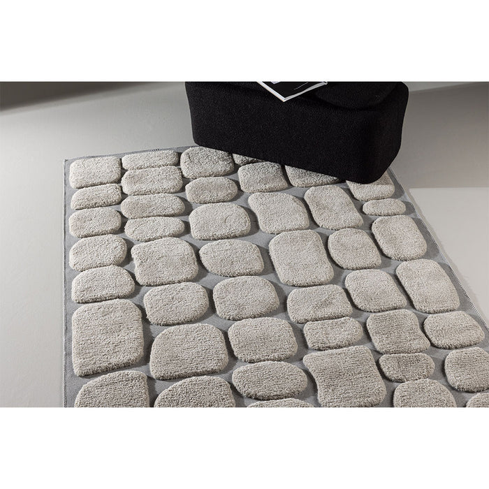 Hioshop Octavius vloerkleed 160x230 cm beige.