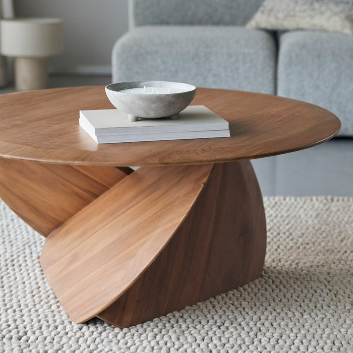 Tikamoon - Salontafel in teakhout 96,5 Gonzague