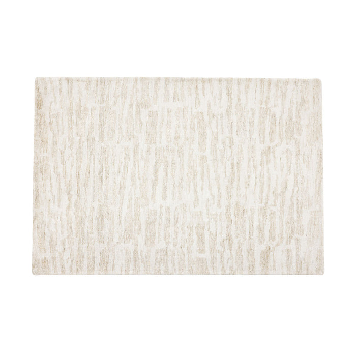 Hioshop Milos vloerkleed 200x290 cm beige.