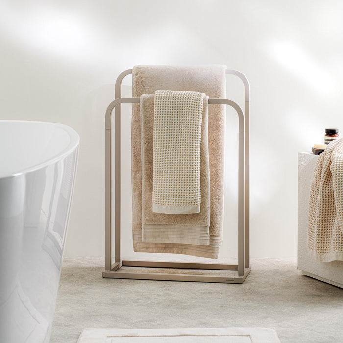 Sealskin Brix Vrijstaand Handdoekrek Gebogen - Greige