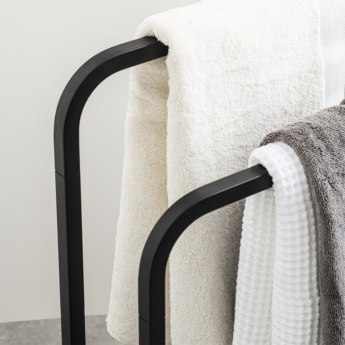 Sealskin Brix Vrijstaand Handdoekrek Gebogen - Zwart