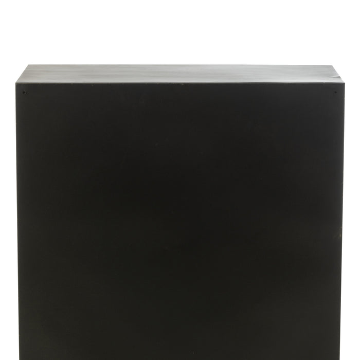 J-Line kast 16 Schuiven - hout|metaal - bruin