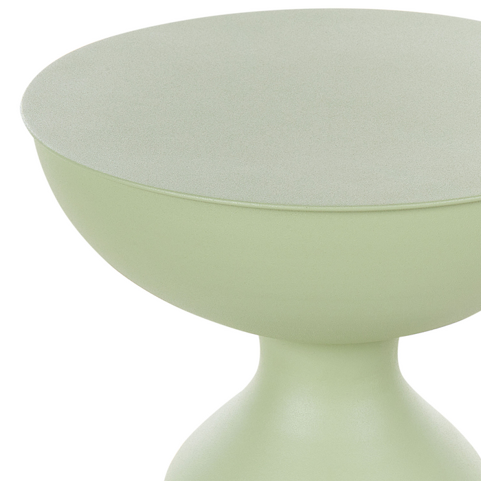 Beliani - COTA - Bijzettafel - Lichtgroen - IJzer