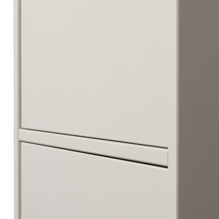 WOOOD Meggy Smalle Opbergkast - Grenen hout - Dust |Grijs - 215x55x40