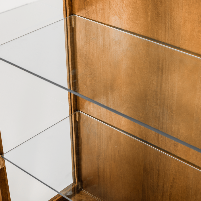 WOOOD Kella Kast 2-Deurs - Mango Hout - Naturel - 132x100x44