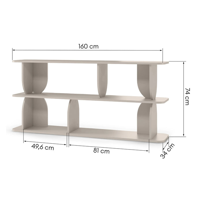 by fonQ Curbe Dressoir - Greige