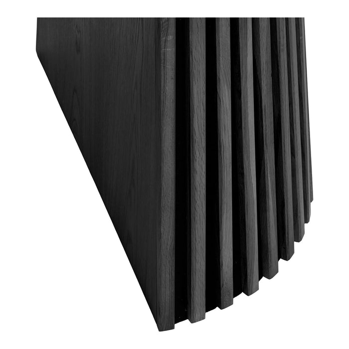 House Nordic Osaka Zwart Eiken Eettafel Uitschuifbaar Ø120 - 240 cm