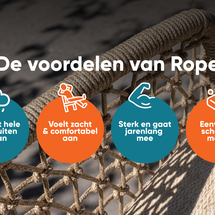 4 Seasons Fabrice Antraciet|Ambassador 240x100 cm. tuinset - 7 delig