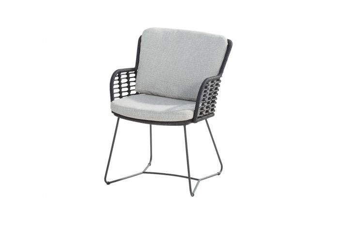 4 Seasons Fabrice Antraciet|Ambassador 240x100 cm. tuinset - 7 delig