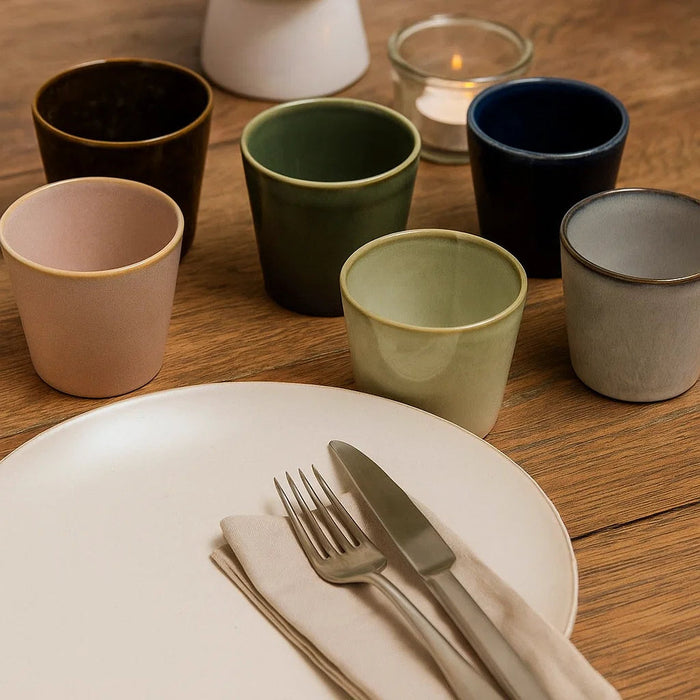 Studio Tavola Koffiekopjes - Senseo Kopjes - Wind - 200 ml - 6 stuks