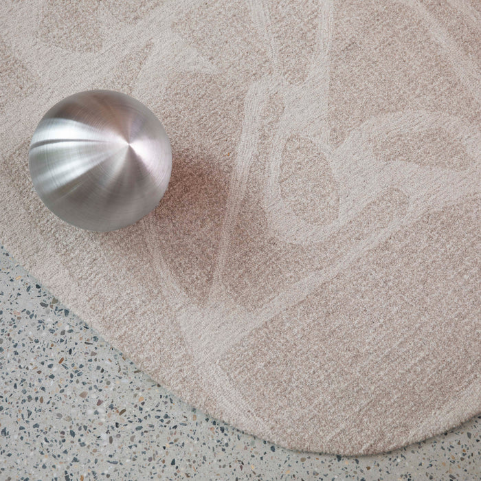 Zuiver Forms Vloerkleed 160 x 230 cm - Beige