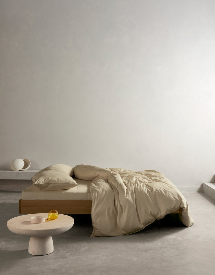 Essenza Minte Dekbedovertrek 140 x 200|220 cm - Taupe