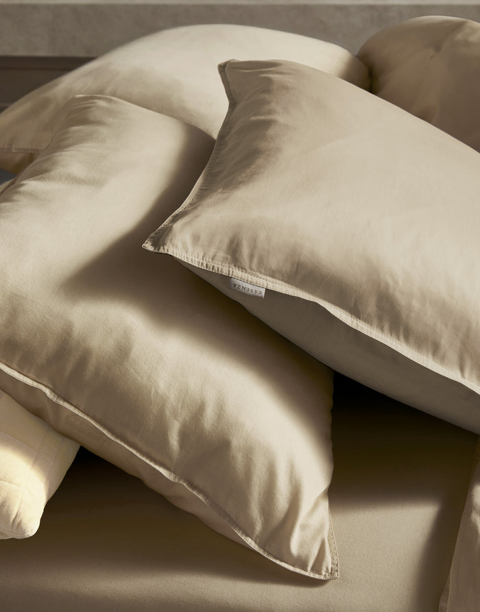 Essenza Minte Dekbedovertrek 140 x 200|220 cm - Taupe