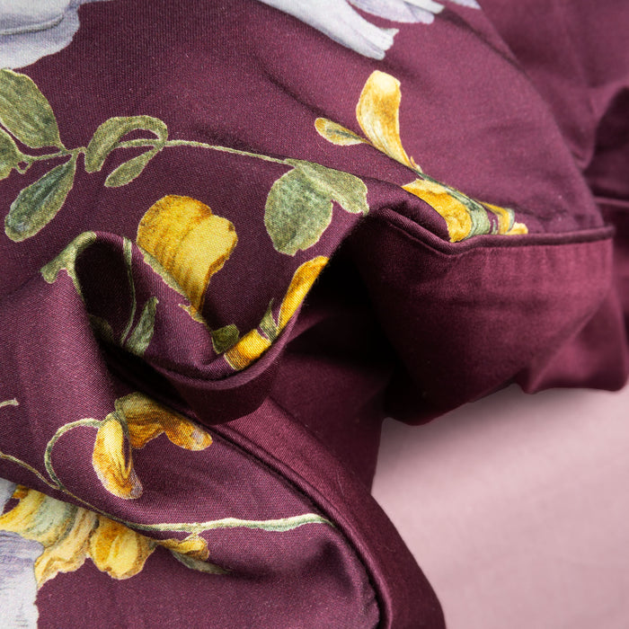 Essenza Augustina Dekbedovertrek 240 x 220|220 cm - Mauve Wine