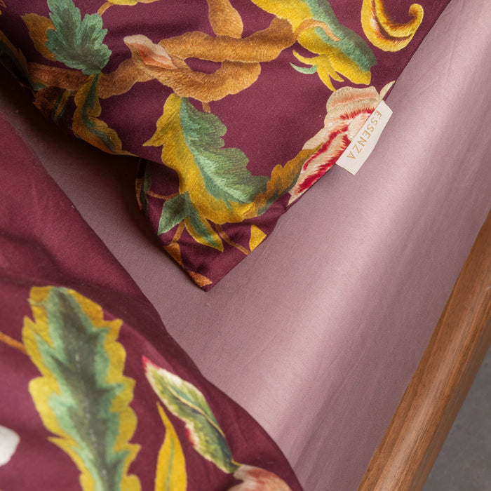 Essenza Rosanella Dekbedovertrek 200 x 200|220 cm - Mauve Wine