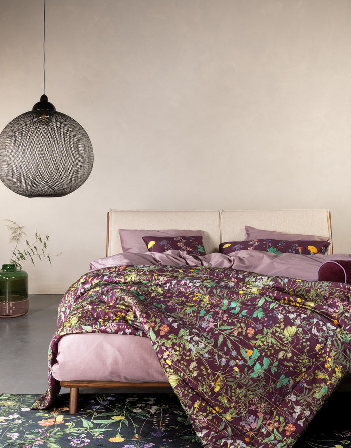 Essenza Augustina Sprei 150x200 cm - Mauve Wine