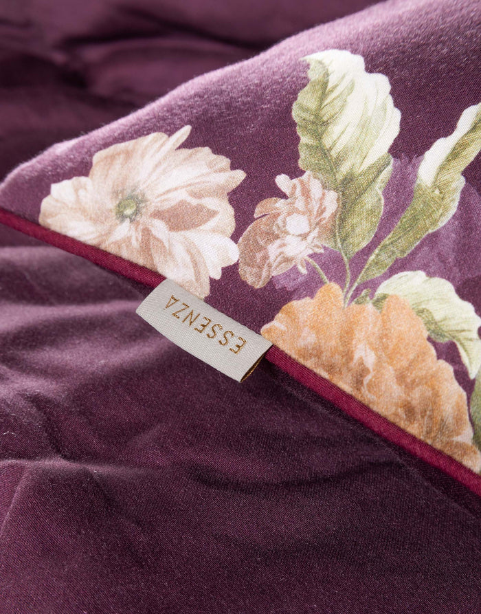 Essenza Orianna Sprei 220x265 cm - Mauve Wine