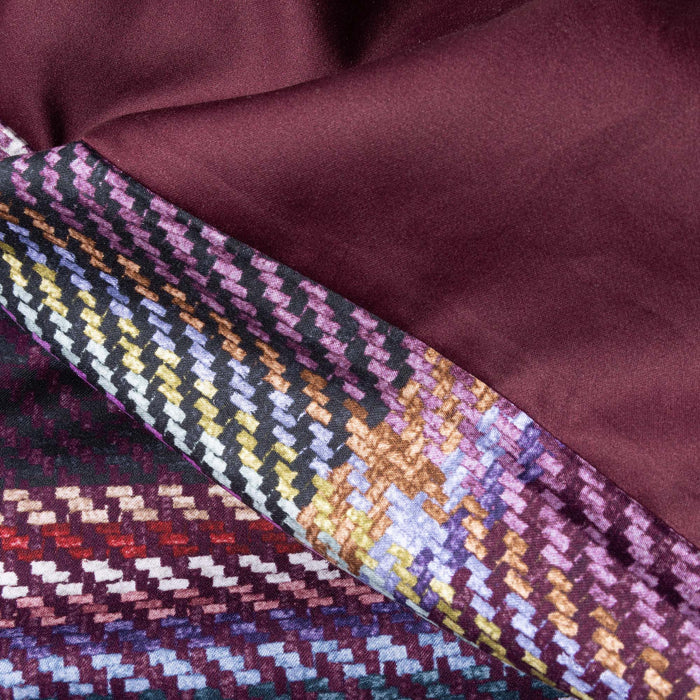 Essenza Meau Dekbedovertrek 240 x 220|220 cm - Mauve Wine