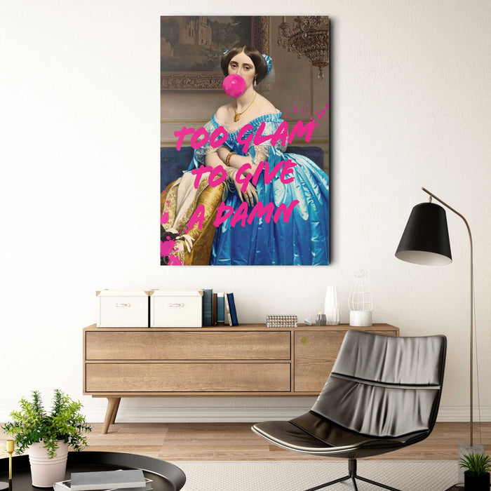 Reinders - Glam Giving - Glasschilderij 78x116 cm - Bont