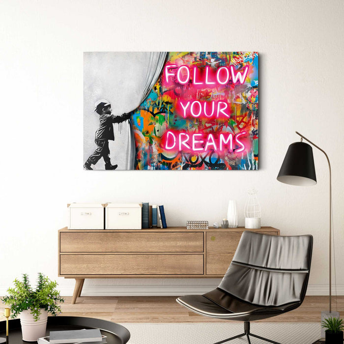 Reinders - Surprise Wall - Glasschilderij 116x78 cm - Bont